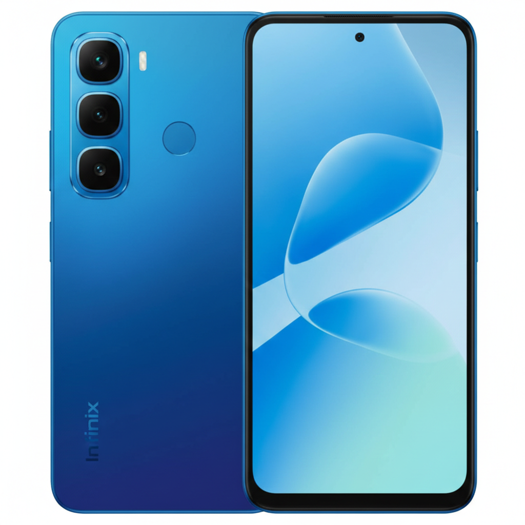 Infinix Hot 60i - 128GB ROM - 4+4GB RAM - 2SIM - 50+2MP - 5160mAh - 12 Months Warranty