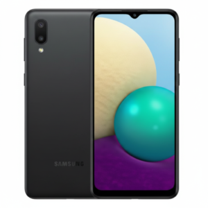 Samsung Galaxy A02 - Dual SIM - 6.5" - 13 MP - 32/2 RAM - Black - 12 months