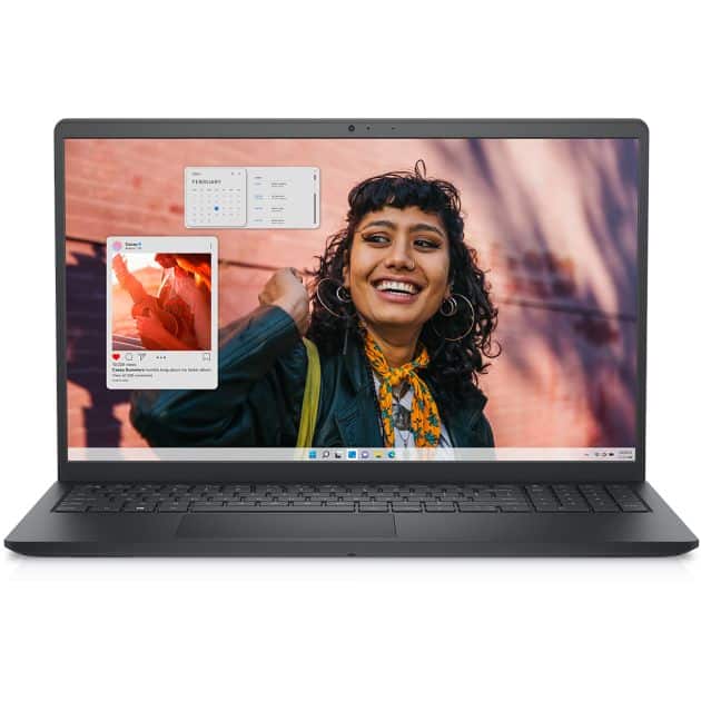 Dell Inspiron 3520 laptop with 16GB RAM and a 512GB SSD, featuring a 15.6” Full HD touchscreen and powered by an Intel Core i5-1334U. Includes USB-C, HDMI, and RJ45 ports, comes with FreeDOS, and is backed by a 6-month warranty. - Image 3