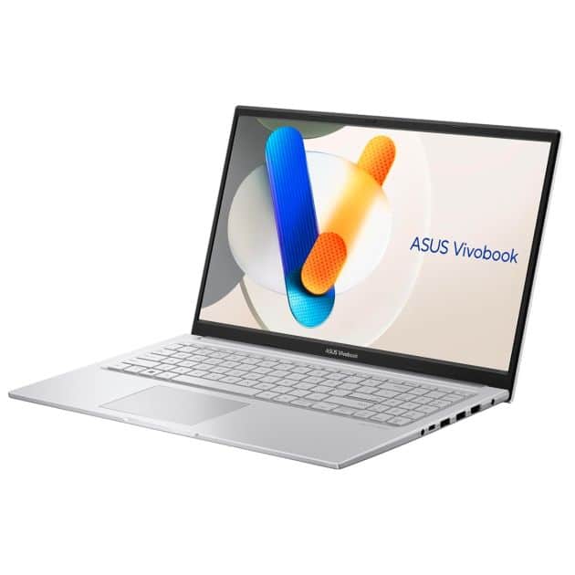ASUS VivoBook 15 1504VA Laptop (15.6” FHD) | Intel Core 7 150U, 8GB RAM, 512GB SSD, 75WHrs, FreeDOS